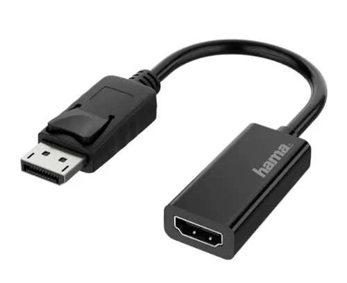 Adaptor DisplayPort - HDMI Hama 200335, Ultra-HD 4K (Negru)