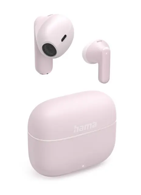 Casti Hama Freedom Light II, Bluetooth, Microfon (Roz)