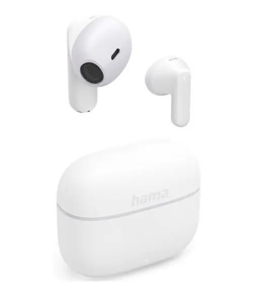Casti Hama Freedom Light II, Bluetooth, Microfon (Alb)