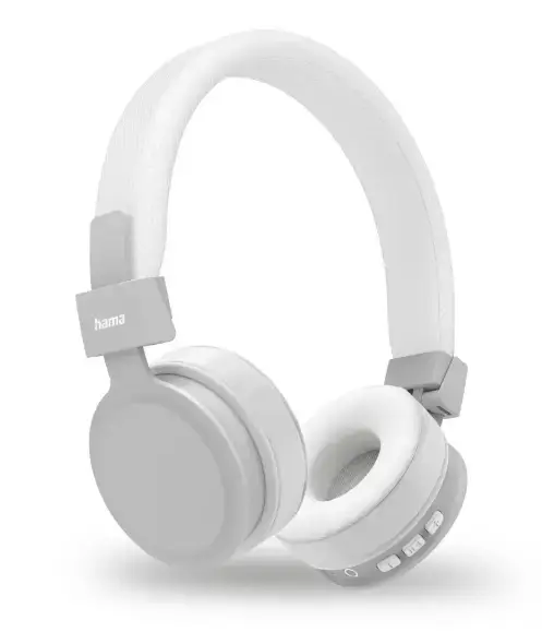 Casti Stereo Hama Freedom Lit II, Bluetooth, Microfon (Alb)