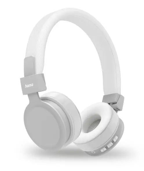 Casti Stereo Hama Freedom Lit II, Bluetooth, Microfon (Alb)