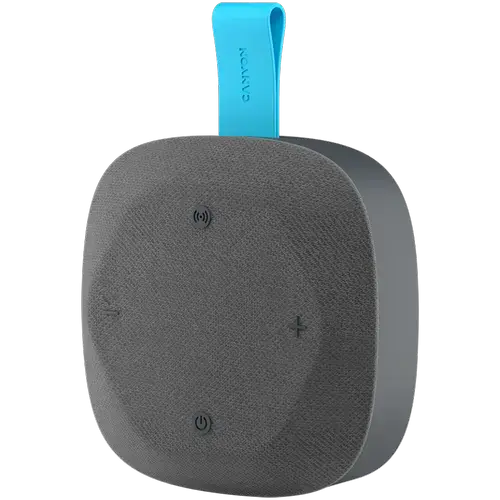 Boxa portabila CANYON HEXAGON 10, 8 W, Bluetooth, Hands-Free, Microfon, Functie TWS, IPX5 (Gri/Albastru)