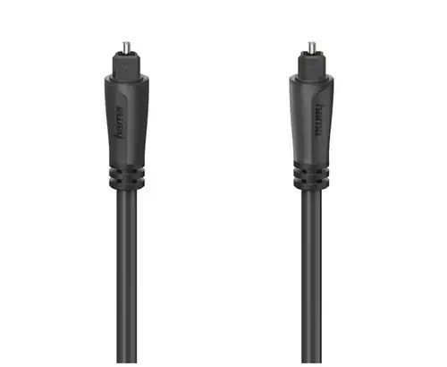 Cablu audio optic Hama 205136, 5m (Negru)
