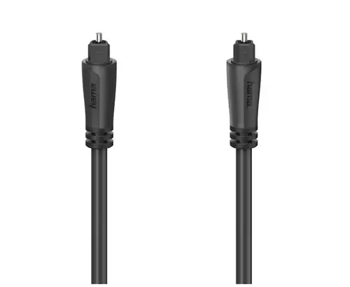 Cablu audio optic Hama 205136, 5m (Negru)