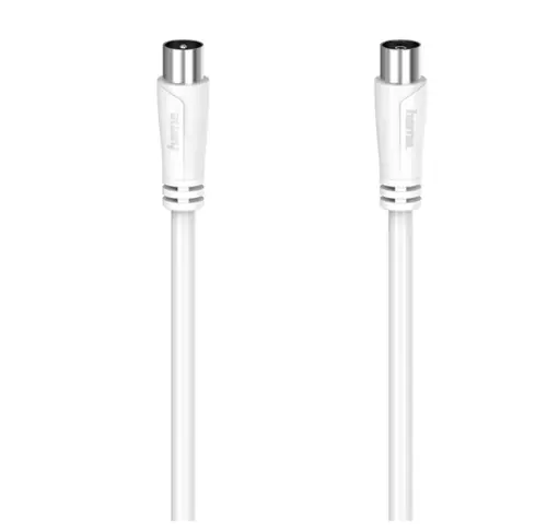 Cablu video Coaxial Hama 205047, 5m, 90dB (Alb)