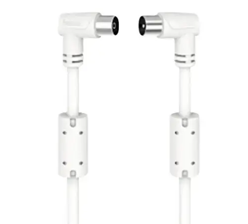 Cablu Hama 205058, 5 m, 90 dB (Alb)