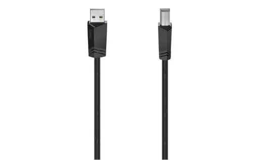 Cablu Hama 200602, USB A - USB B, 1.5m (Negru)