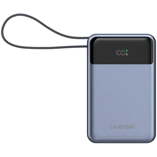 Acumulator extern CANYON OnPower 600, 20000 mAh, 65 W (Gri)
