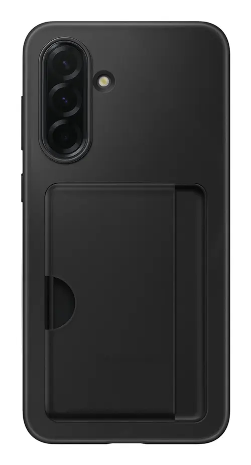Husa Protectie Spate Card Samsung EF-OA366TBEGWW pentru Galaxy A36 5G (Negru)