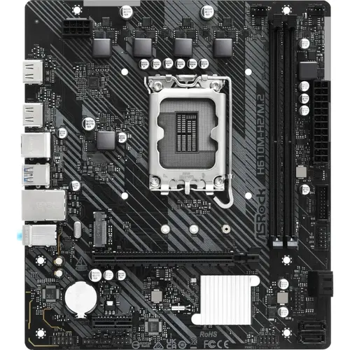 Placa de baza ASRock H610M-H2/M.2 DDR4, Intel H610, LGA 1700, mATX