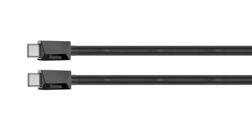 Cablu de date Hama 200656, USB-C, 100 W, 1 m (Negru)