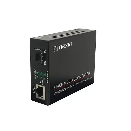 Mediaconvertor 10/100/1000M 1 port RJ45, 1 SLOT SFP - NEXIO