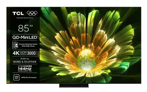Televizor Mini LED TCL 216 cm (85inch) 85Q7C, Ultra HD 4K, Smart TV, WiFi, CI+