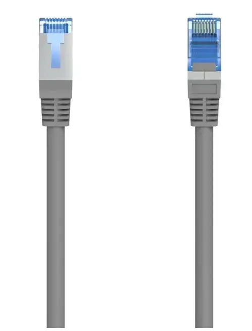 Cablu internet Hama 300016, CAT-6, 1 Gbit/s, F/UTP, 15 m (Gri)