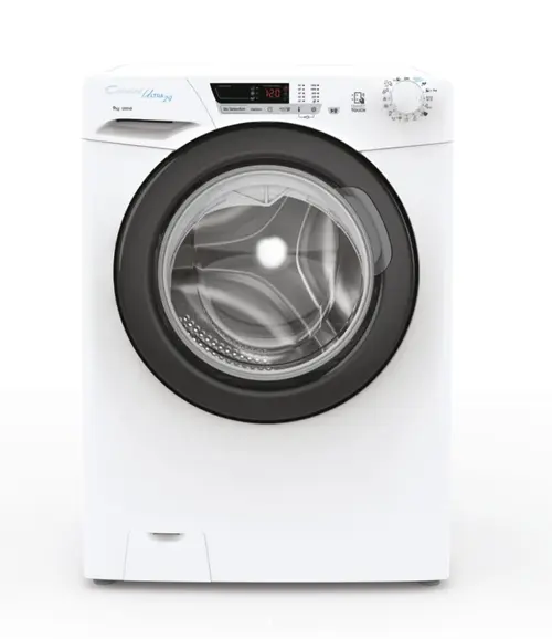 ​Masina de spalat rufe Candy HCU1292DB/1-S, 9 kg, 1200 rpm, Clasa D, Ultra Hygiene, Wi-Fi, 15 programe, Pornire intarziata (Alb)​