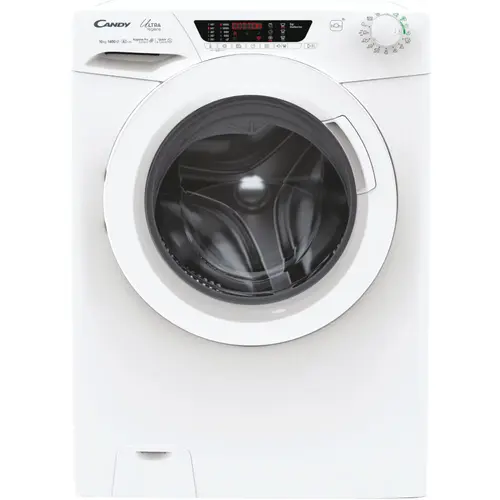 Masina de spalat rufe Candy HES14104TWM6/1-S, 10 kg, Clasa A, 1400 RPM, Inverter, Steam, Quick & Clean (Alb)