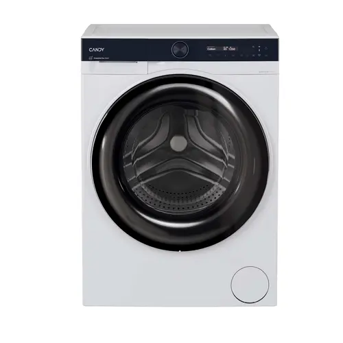 ​Masina de spalat rufe Candy BWS 6106B8-S, Capacitate 10 kg/6 kg, 1600 RPM, Clasa energetica A/D, motor Inverter, functie abur, conectivitate Wi-Fi, display LED (Alb)​