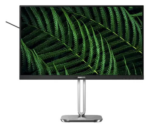 Monitor IPS LED Philips 27inch 27B2G5500/00, Full HD (1920 x 1080), HDMI, DisplayPort, Boxe, Pivot, 100 Hz, 4 ms (Negru/Argintiu)