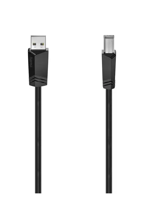 Cablu Hama 200603, USB A - USB B, 3m (Negru)