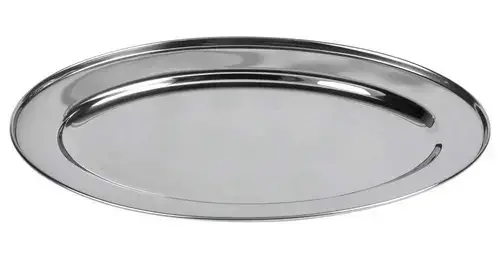 Tava Ovala Heinner HR-SNS-55OV din Inox 55x38x2.5CM (Argintiu)
