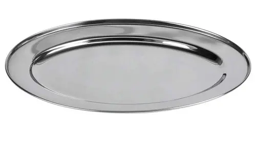 Tava Ovala Heinner HR-SNS-55OV din Inox 55x38x2.5CM (Argintiu)