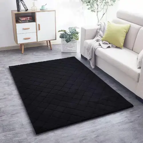 Covor Blanita Heinner Lavi, 160 x 230 cm (Negru)
