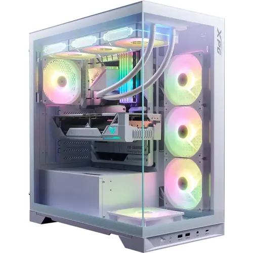 Carcasa XPG Invader X BTF, Middle Tower, tempered glass (Alb)