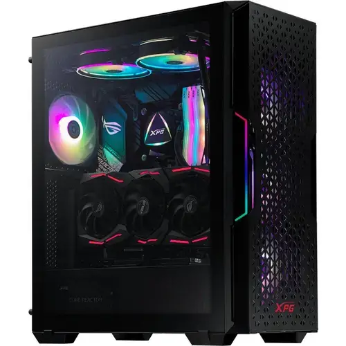 Carcasa XPG Starker Air, Middle Tower (Negru)