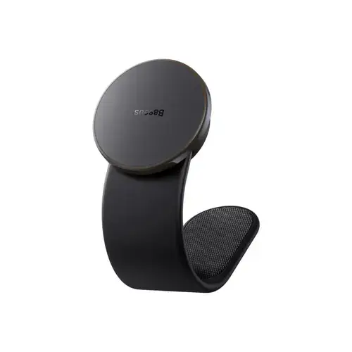Suport auto Baseus C02 Pro Series, cu incarcare wireless 15W, Design 360° (Negru)
