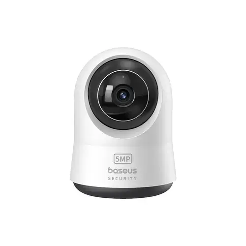 Camera supraveghere video Baseus P1 Pro, 3K, Detectie AI, 360° Pan&Tilt, Night Vision, 8x Zoom (Alb)