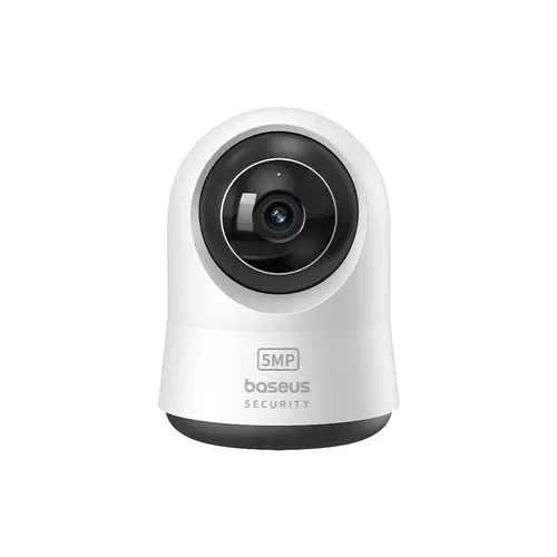 Camera supraveghere video Baseus P1 Pro, 3K, Detectie AI, 360° Pan&Tilt, Night Vision, 8x Zoom (Alb)