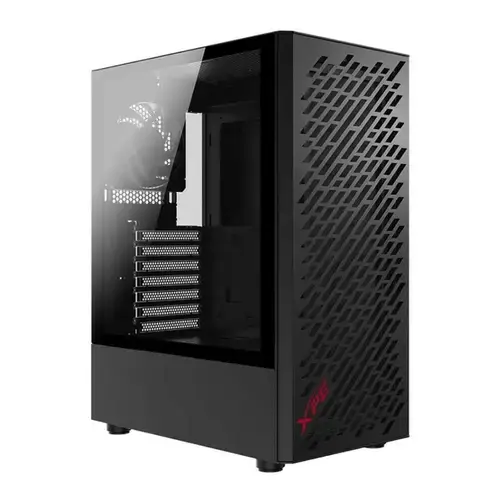 Carcasa XPG Valor Air, Middle Tower, tempered glass (Negru)