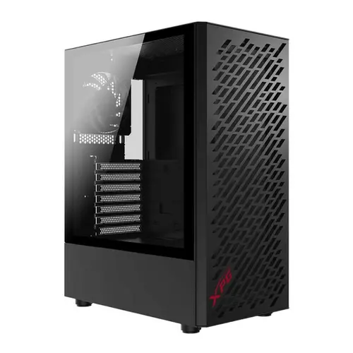 Carcasa XPG Valor Air, Middle Tower, tempered glass (Negru)
