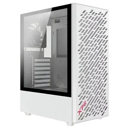 Carcasa XPG Valor Air, Middle Tower, tempered glass (Alb)