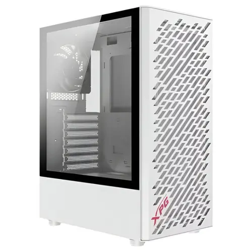 Carcasa XPG Valor Air, Middle Tower, tempered glass (Alb)