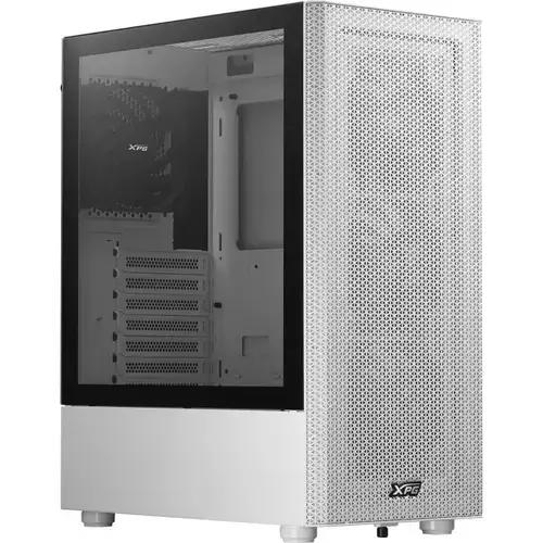 Carcasa XPG Valor Mesh, Middle Tower, tempered glass (Alb)