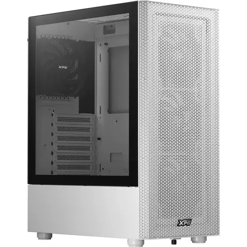 Carcasa XPG Valor Mesh, Middle Tower, tempered glass (Alb)