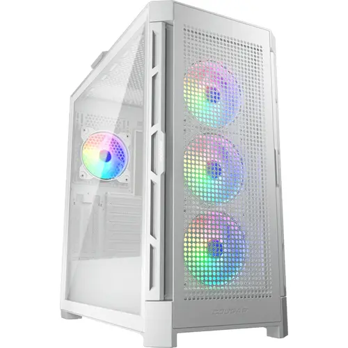 Carcasa Cougar AIRFACE PRO RGB, Mid Tower, Tempered glass (Alb)