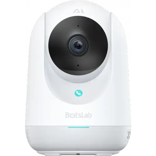 Camera de Supraveghere Interior Botslab 2C Pro C222, Wi-Fi, 3K 5MP, Control vocal (Alb)