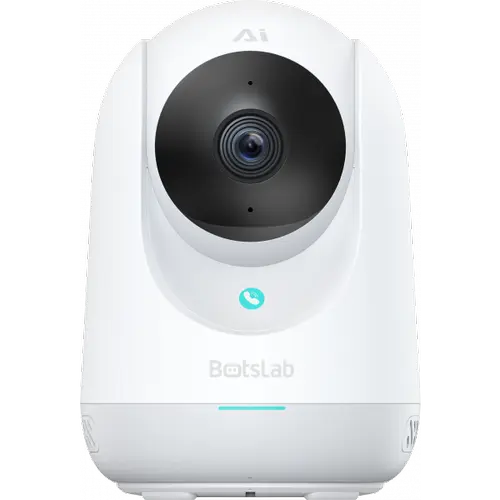 Camera de Supraveghere Interior Botslab 2C Pro C222, Wi-Fi, 3K 5MP, Control vocal (Alb)