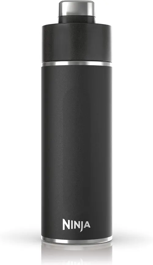 Cana termos de calatorie Ninja Thirsti DW1801EUUKBK, 530 ml (Negru)