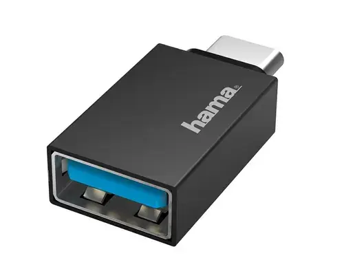 Adaptor Hama 200311, USB-C - USB A (Negru)