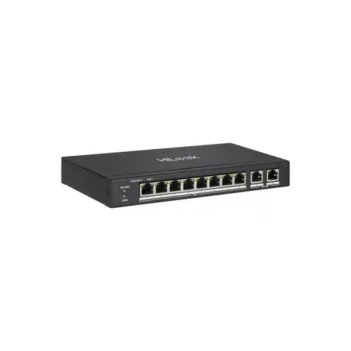 Switch PoE cu 8 porturi HikVision HiLook NS-0310P-60, 10/100 Mbps, 5.6 Gbps, 4.1664 Mpps, MAC 16K