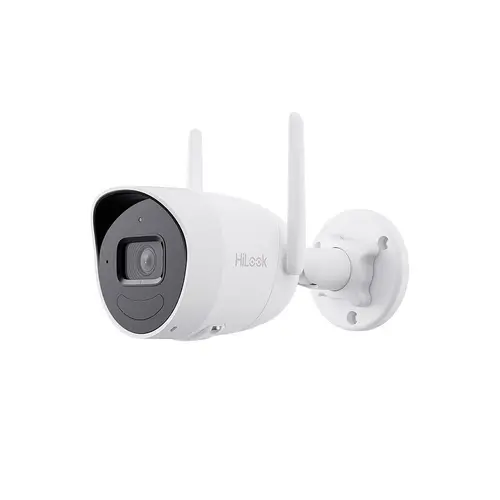 Camera supraveghere IP wireless Wi-Fi Hikvision HiLook IPC-B140HA-D/W(W), 2.8 mm, 4 MP, IR 30 m, microfon, slot card