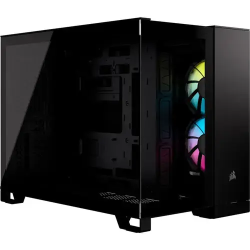 Carcasa Corsair iCUE LINK 2500X RGB, Mini Tower, tempered glass (Negru)