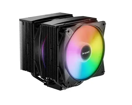 Cooler CPU be quiet! Pure Rock PRO 3 LX, 2000 rpm, ARGB (Negru)