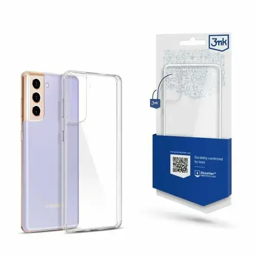 Husa de protectie 3mk Clear Case pentru Samsung S21 (Transparenta)