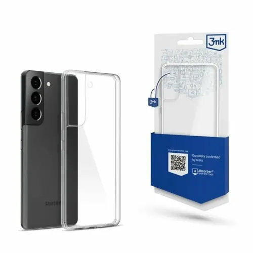 Husa de protectie 3mk Clear Case pentru Samsung S22 (Transparent)