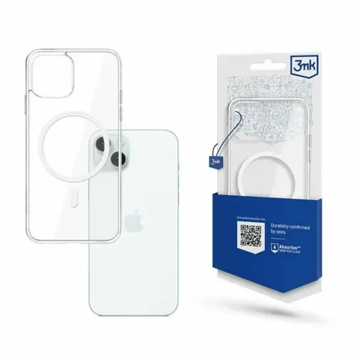 Husa de protectie 3mk MagCase pentru iPhone 15 Plus (Transparent)