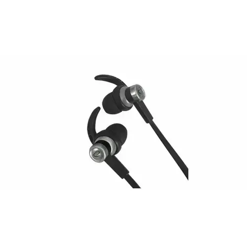 Casti stereo cu microfon Esperanza EH201KS, Negru/Gri